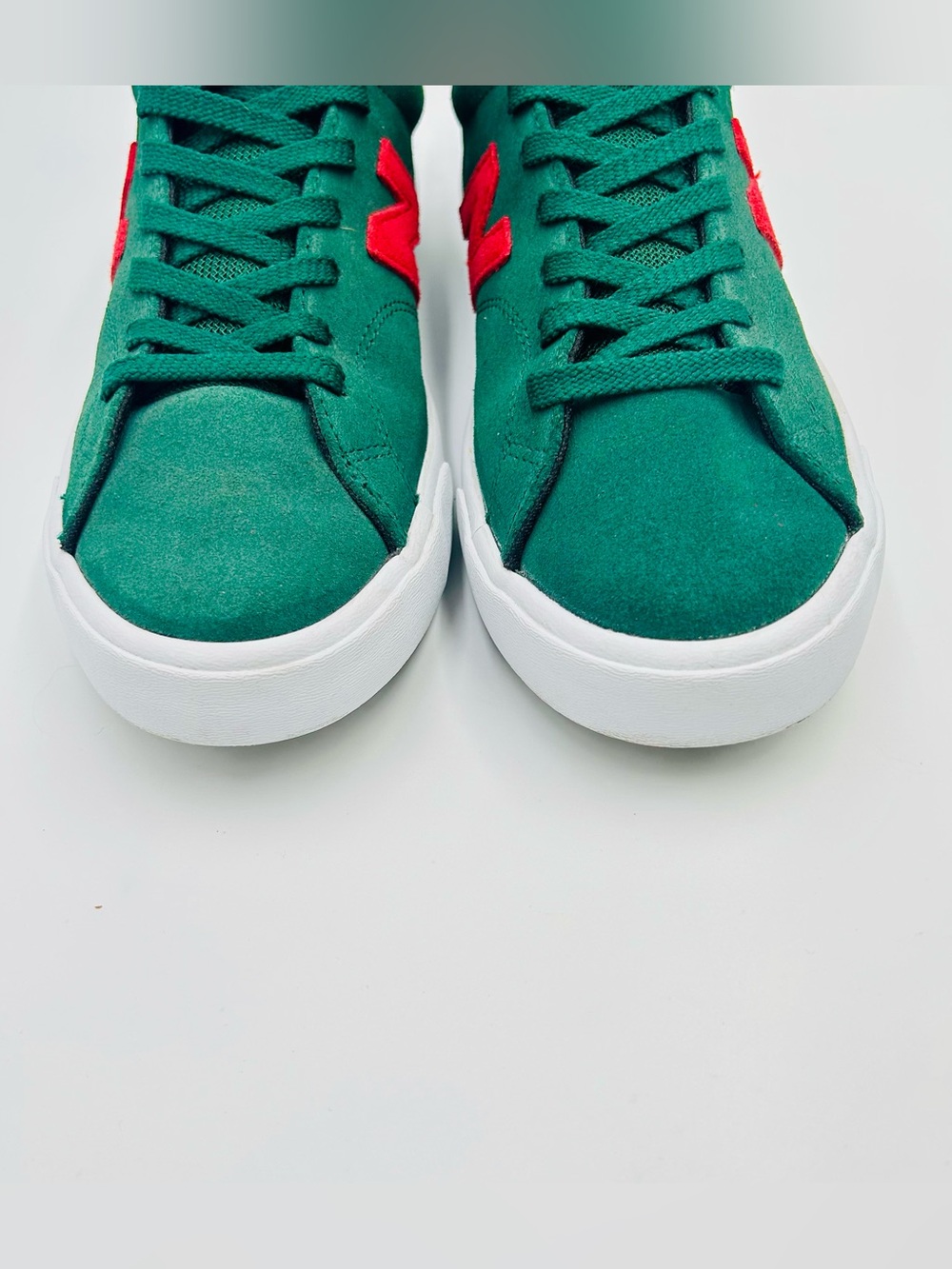 New Balance Numeric CT 210 Skate Shoes Green Red Suede Sneakers Men’s 8.5 - Picture 7 of 10